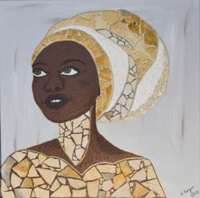 Africa Lady  60x60