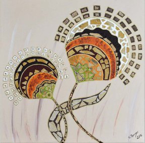 Pusteblumen 60x60