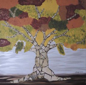 Herbstwald 80x80