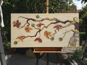 Frühlingsgefühl 60 x 130