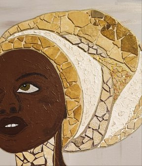 Ausschnitt Africa Lady