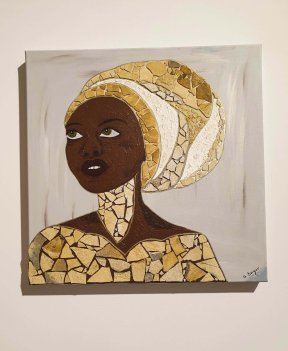 Africa Lady  60x60